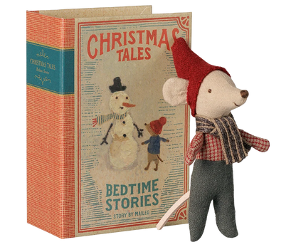 Rato de natal - Bebé no livro