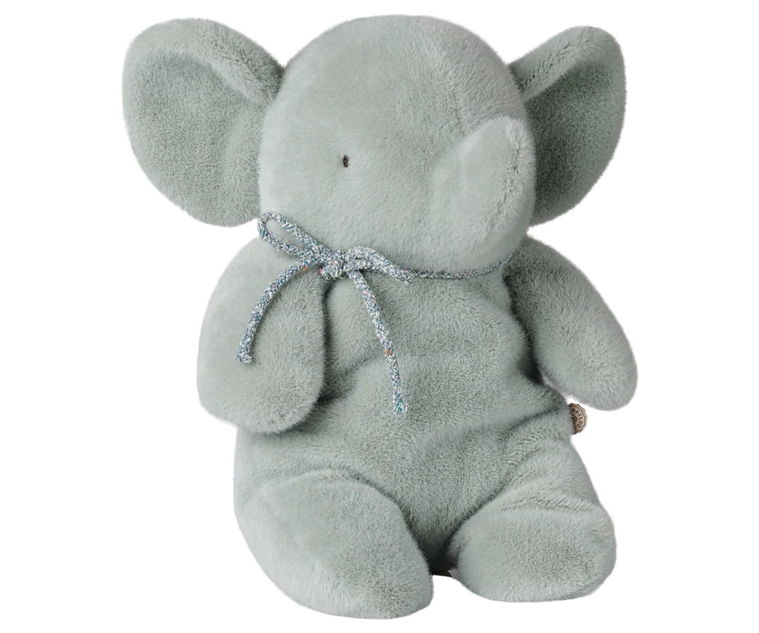 Elefante de peluche, médio - Menta