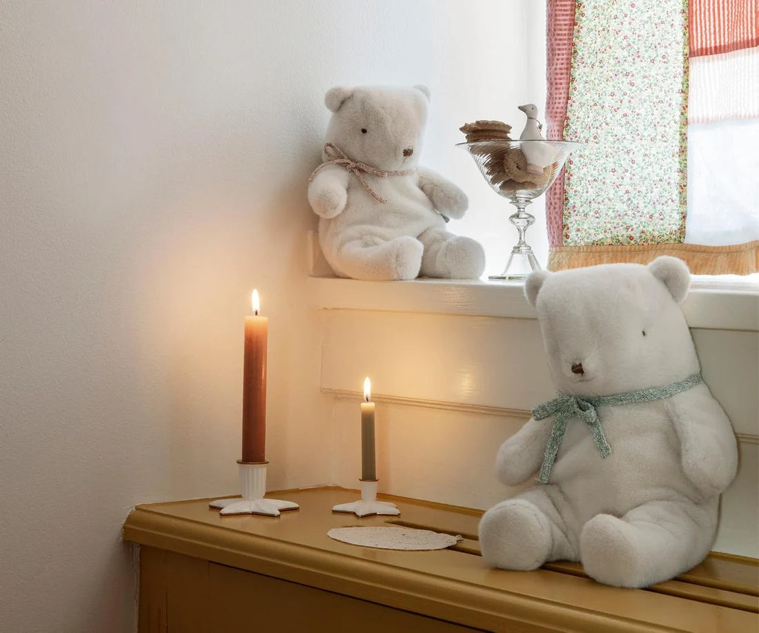 Teddy plush, Small - Branco