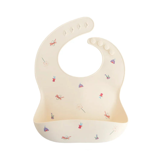 Babete silicone mushie - circus