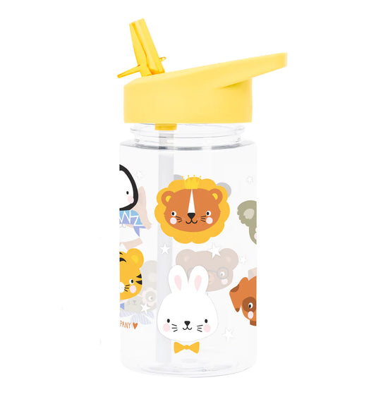 Garrafa animais amarelo