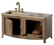 Carregar imagem no visualizador da galeria, Cozinha pequena castanha