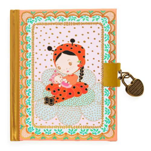 Diário com cadeado Minico