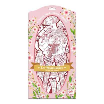 Silhuetas para colorir - Charotte