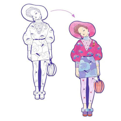 Silhuetas para colorir - Izumi