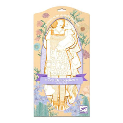 Silhuetas para colorir - Miss Cindy