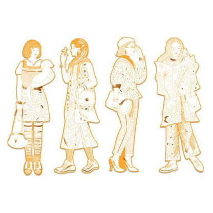 Silhuetas para colorir - Miss Cindy