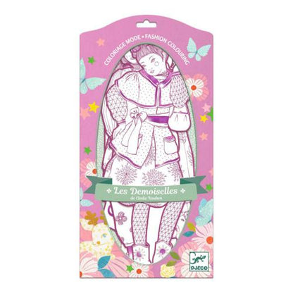 Silhuetas para colorir - Elodie