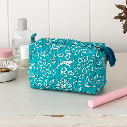 Necessaire pequeno acolchoado Radhika