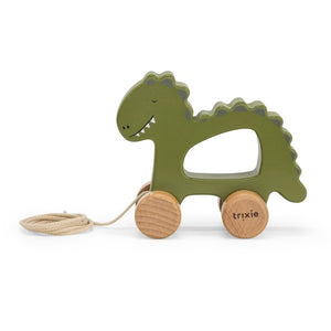 Brinquedo de puxar Trixie - dinossauro