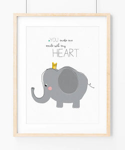 King elephant ilustração