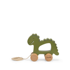 Brinquedo de puxar Trixie - dinossauro