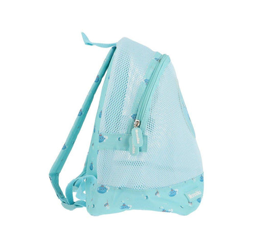 Mochila de rede submarino azul