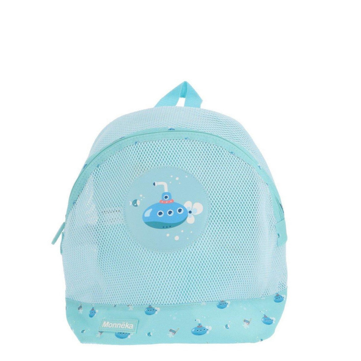 Mochila de rede submarino azul