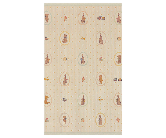 Papel de embrulho bunnies and teddies