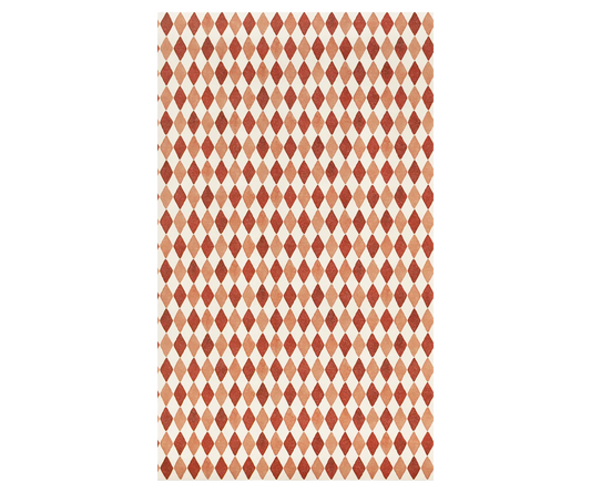 Papel de embrulho harlequin red