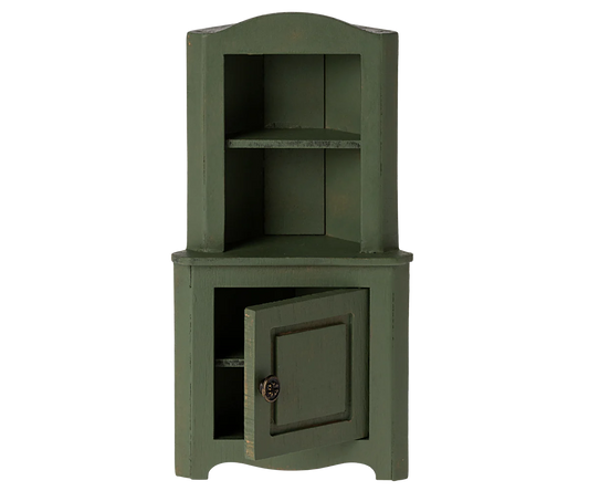 Armário canto dark green peq