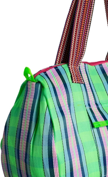 Travel Bag Green/Purple