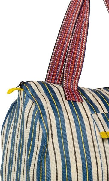 Travel Bag Blue/Creme