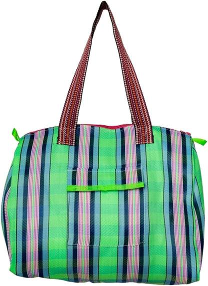 Travel Bag Green/Purple