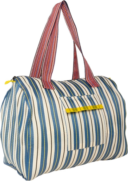 Travel Bag Blue/Creme