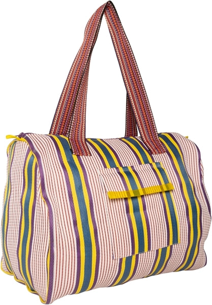 Travel Bag Yellow/Blue/Purple