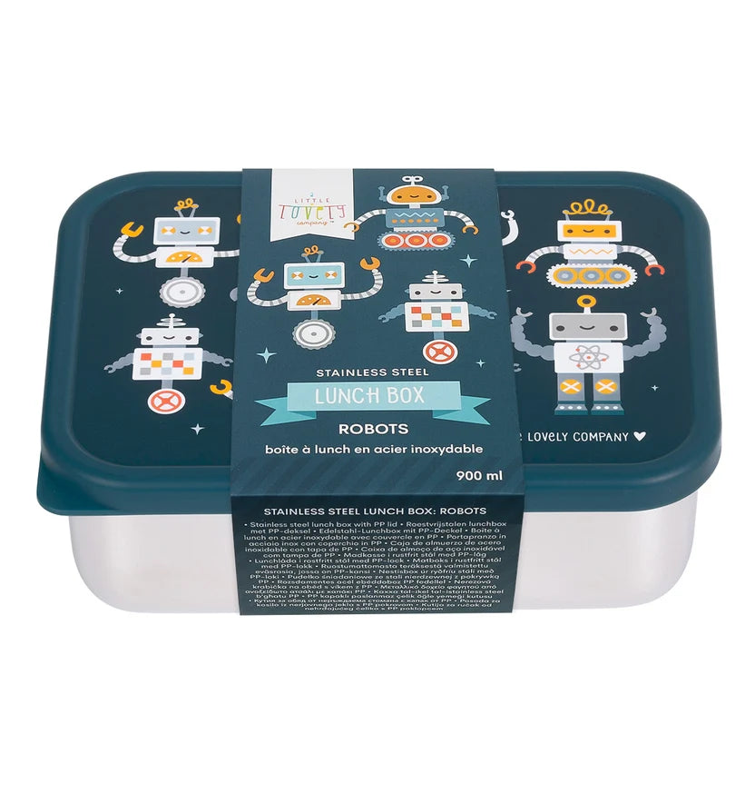 Caixa metálica robots