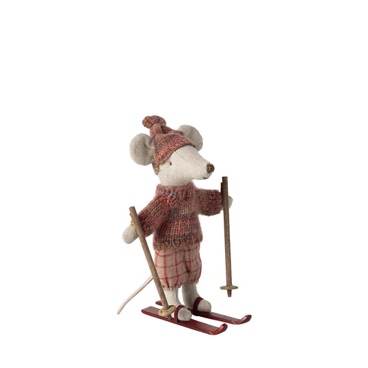 Ratinha com conjunto de ski, Big sister - Rosa