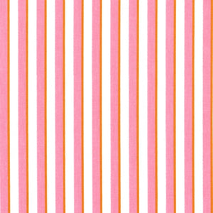Tecido plastificado - lines pink/orange
