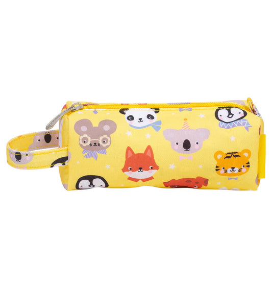 Estojo animais amarelo