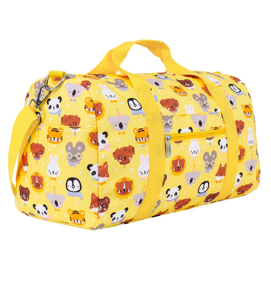 Saco desporto animais amarelo