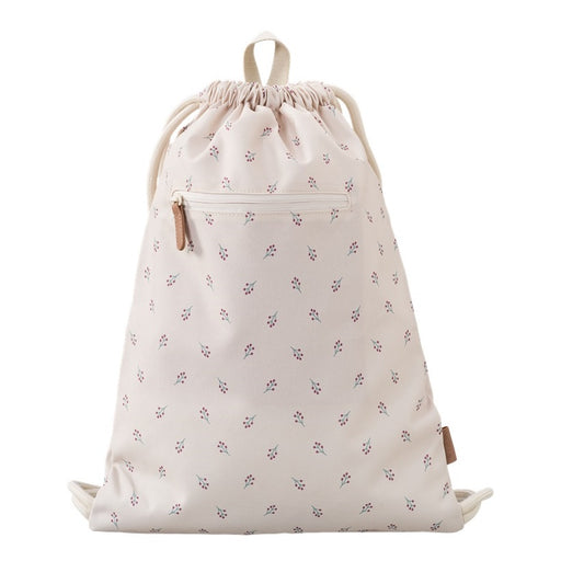 Mochila cordões groselhas