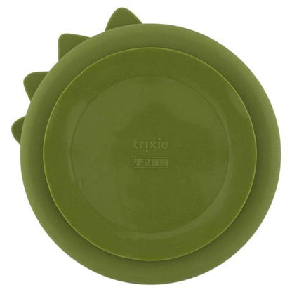 Prato silicone ventosa dino