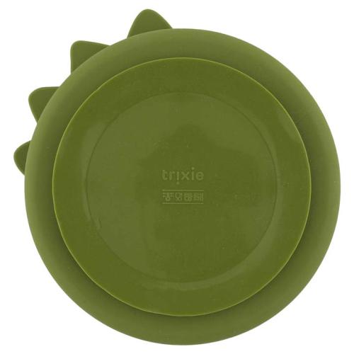 Prato silicone ventosa dino