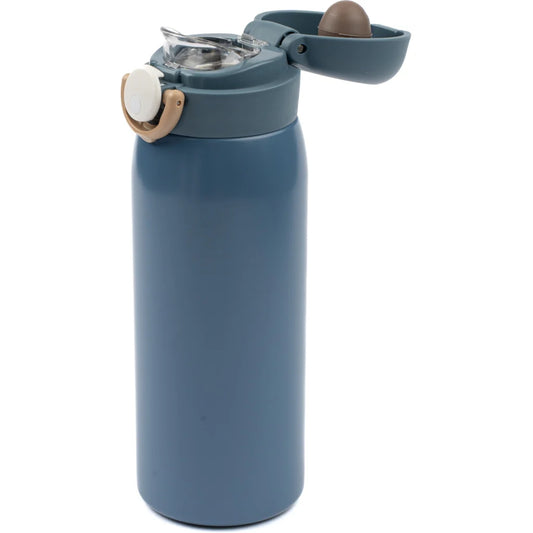 Garrafa térmica grande azul