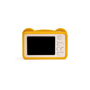 Máquina fotográfica digital - amarelo