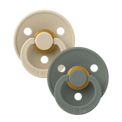 Conj. 2 chuchas BIBS® Vanilla/Pine