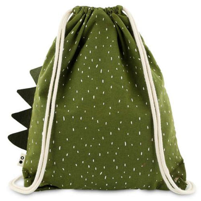Mochila cordões trixie dinossauro