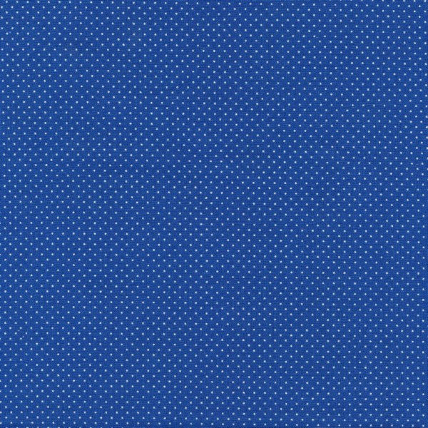 Tecido plastificado - dots small-cobalt blue