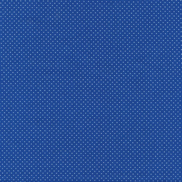 Tecido plastificado - dots small-cobalt blue