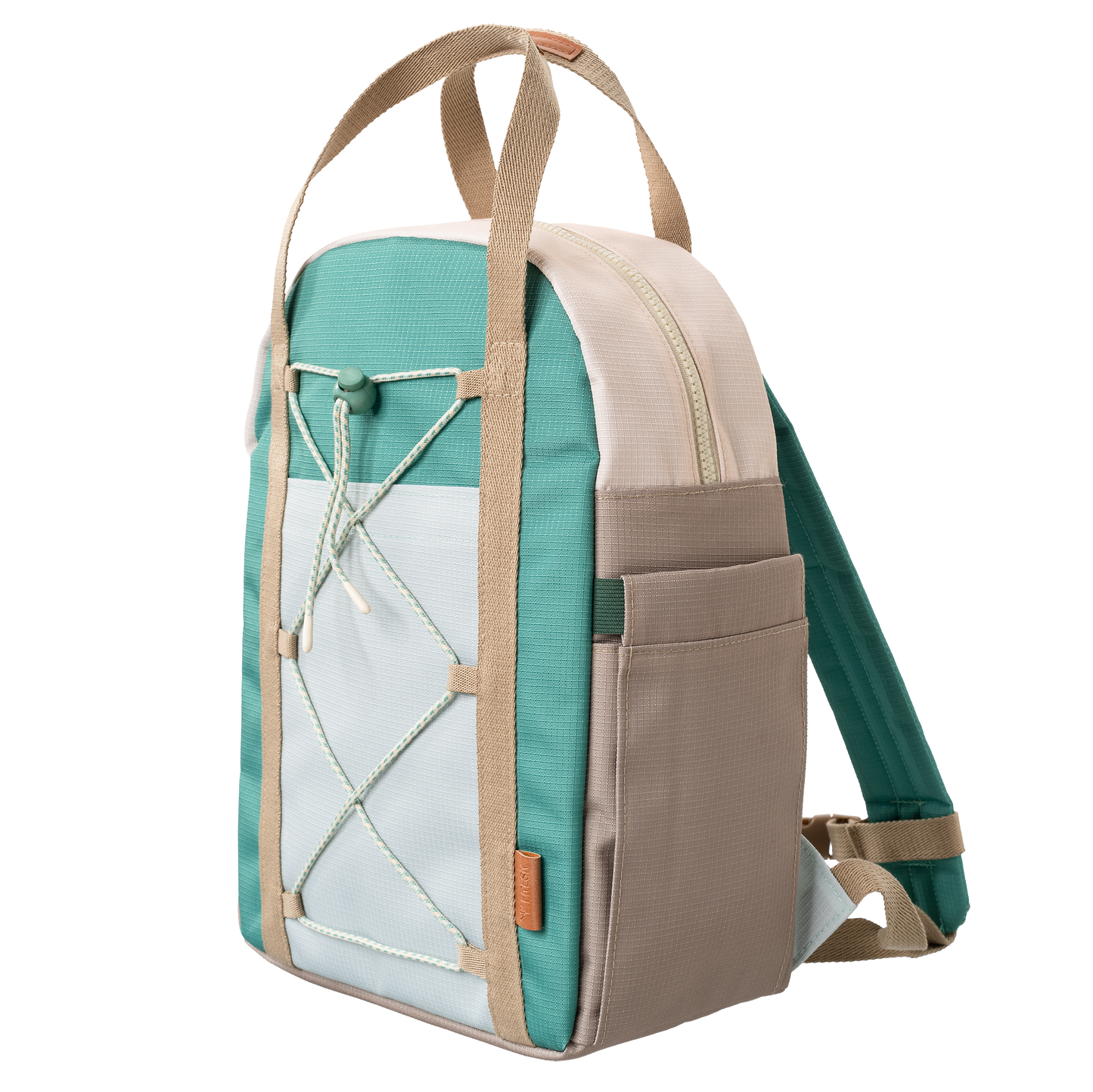 Mochila outdoor verde água