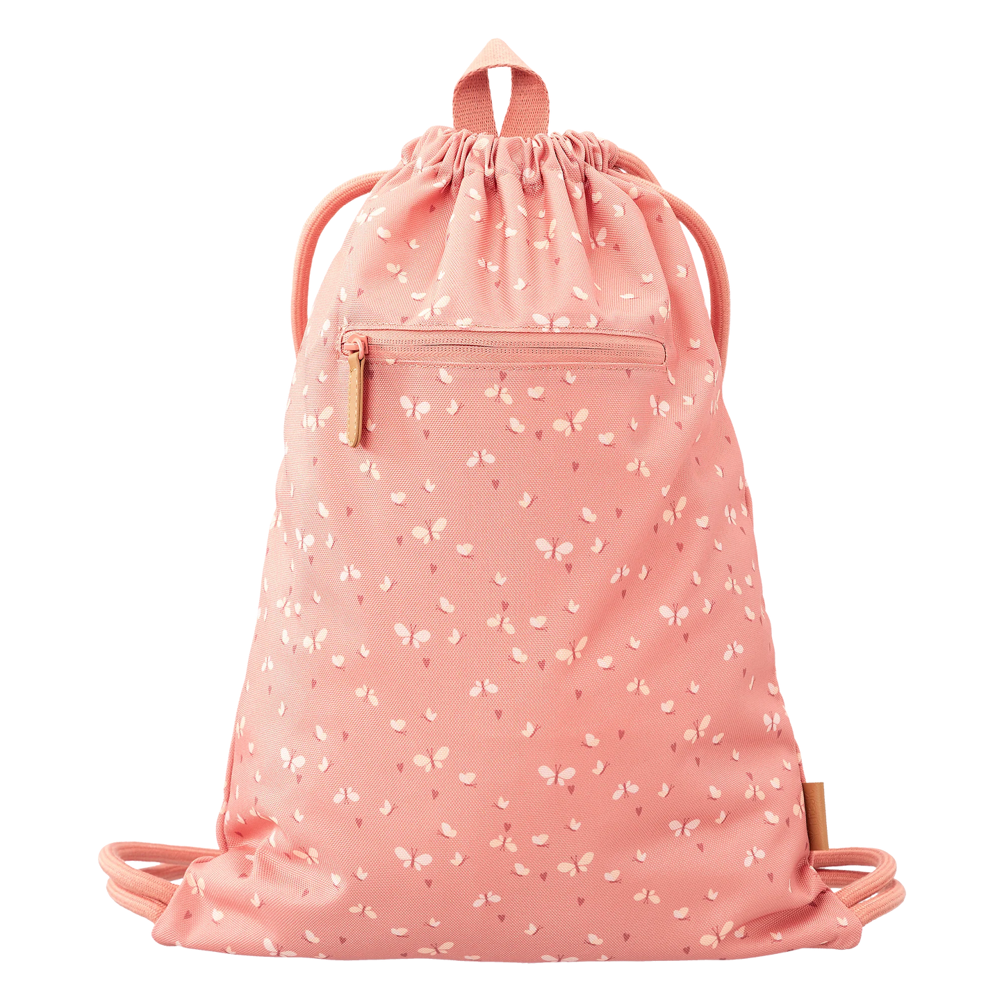 Mochila cordões borboletas