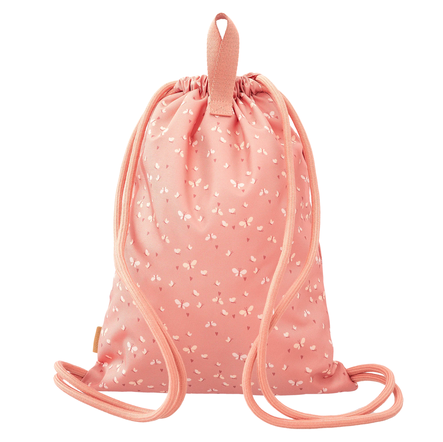 Mochila cordões borboletas