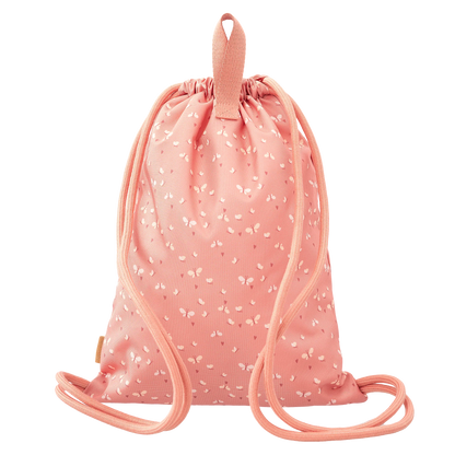 Mochila cordões borboletas