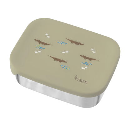 Caixa inox crocodilo