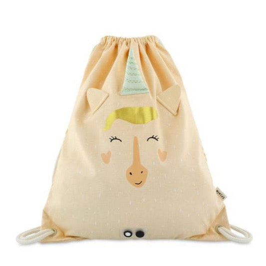 Mochila cordões trixie Unicornio
