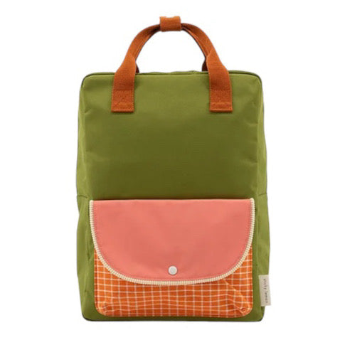 Mochila grande farmhouse verde