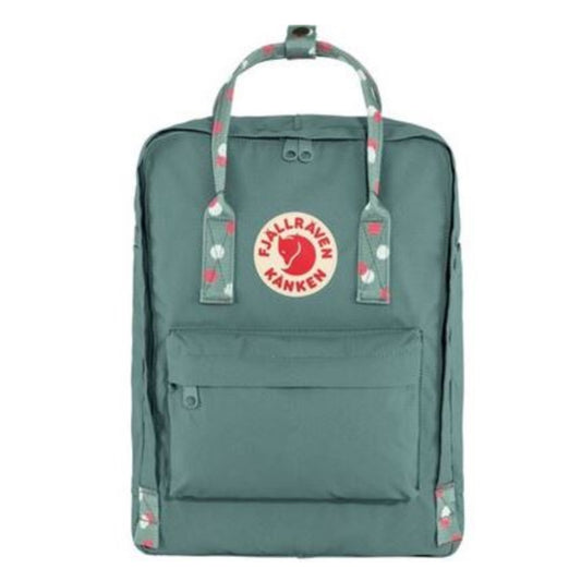 Kanken frost green/ confetti pattern