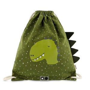 Mochila cordões trixie dinossauro