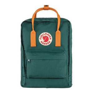 Kanken arctic green/ spicy orange
